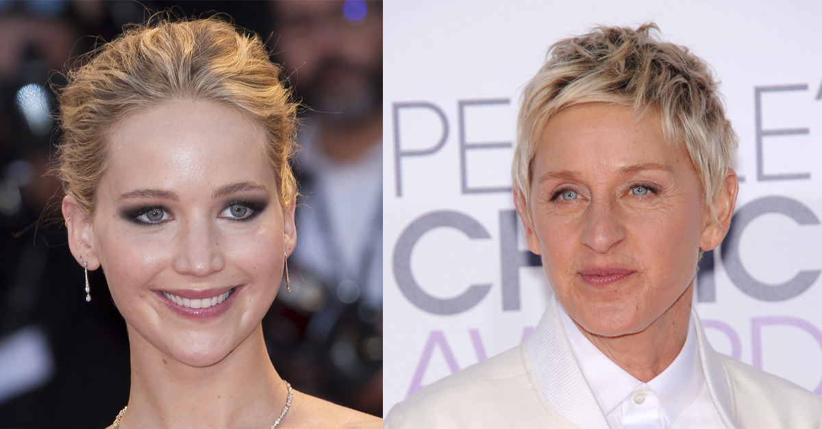Did Ellen DeGeneres Reveal the Sex of Jennifer Lawrence’s New Baby? {WATCH}